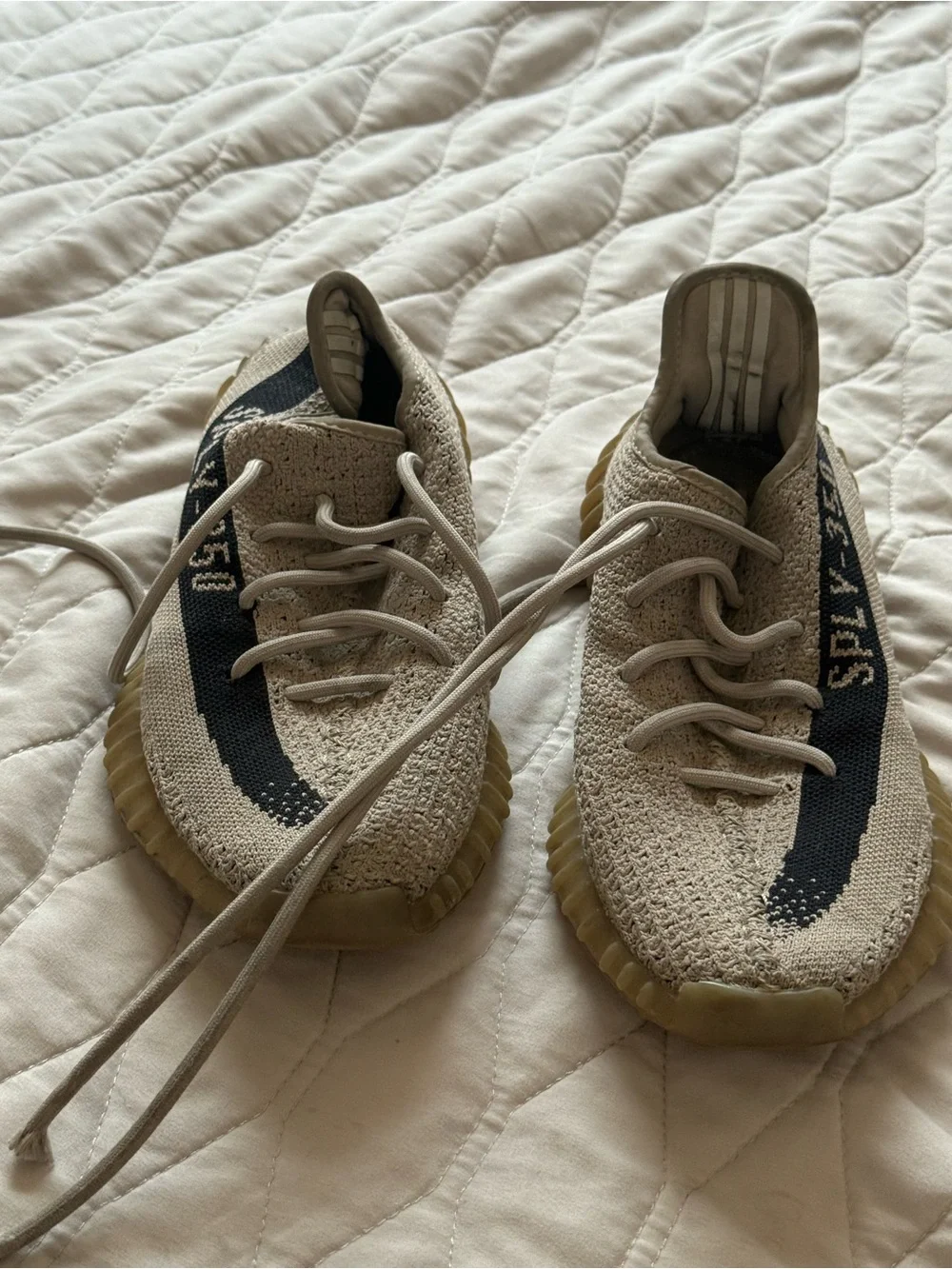 Yeezy Boost 350 V2 Beige with Black Stripe